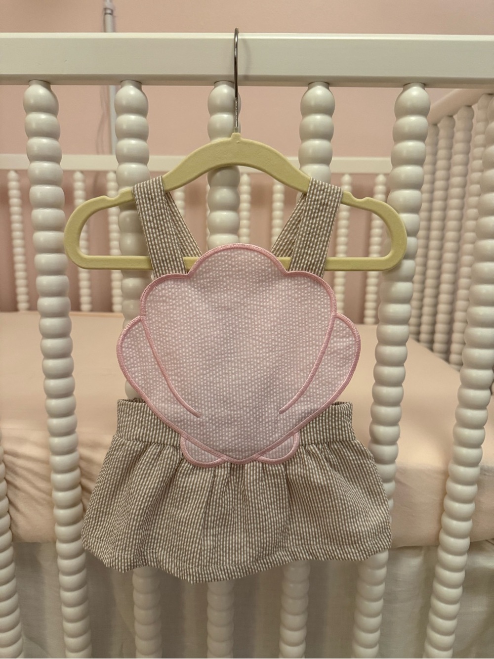 Stitchy Fish Shell Dress & Bloomers